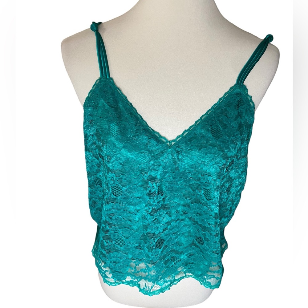 Vintage 90s Victorias Secret Lace Top